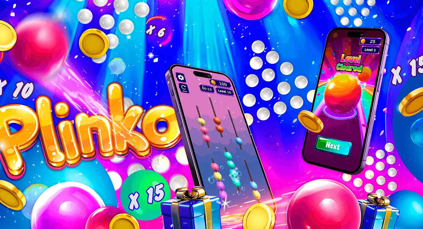 Palm Plinko game
